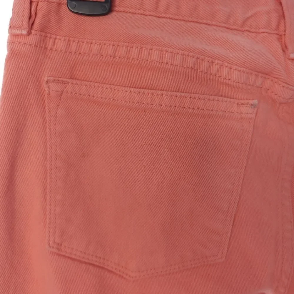 J.Crew Toothpick Solid Orange Womens Size 25 Ankle Jeans